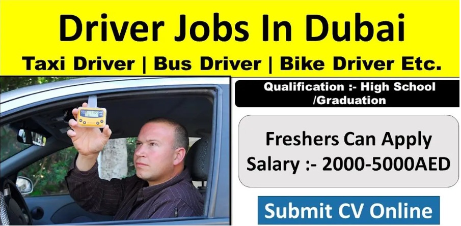 Office Driver Jobs in Dubai 2023-24