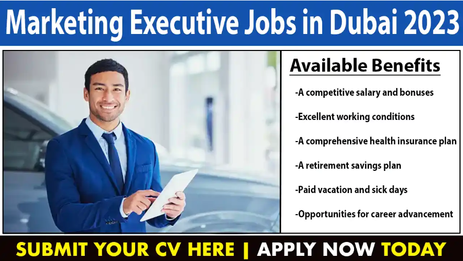 MARKETING Job in Dubai 2023-24