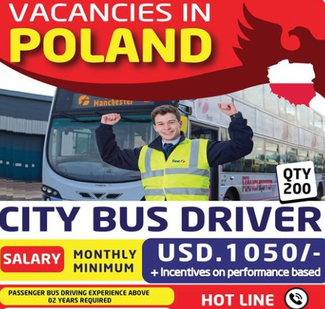 Transport Driver Jobs in Poland 2023-24
