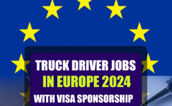 Driver job in Europe in 2025-26